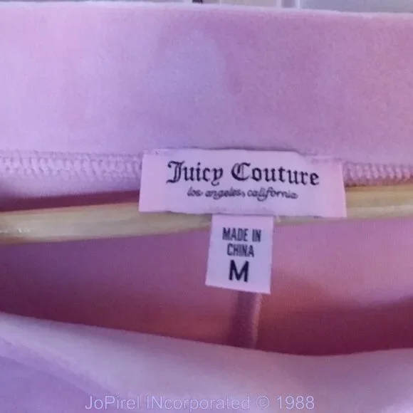 Rare Juicy Couture Baby Pink 2-piece Velvour Set Summer Jam 2026